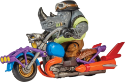 Screenshot på Teenage Mutant Ninja Turtles Mutant Mayhem - Chopper Cycle with Rocksteady
