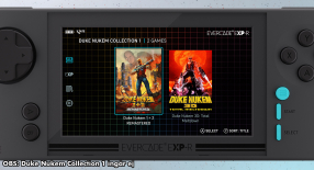 Screenshot på Evercade EXP-R (inkl. Tomb Raider Collection 1)