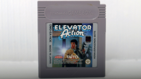 Screenshot på Elevator Action (inkl. Skyddsbox & Tysk Version)