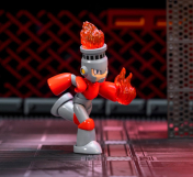 Screenshot på Jada Mega Man Fire man