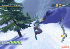 Screenshot på 1080 Avalanche (Japansk Version)