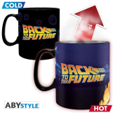 Screenshot på Back to the Future Time Machine Heat Change Ceramic Mug