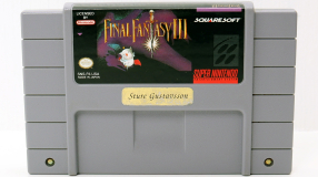 Screenshot på Final Fantasy III (3) (inkl. Shark Protectors & Amerikansk Version)
