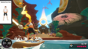 Screenshot på Ring Fit Adventure (Ej Kartong)