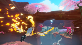 Screenshot på Ring Fit Adventure (Ej Kartong)