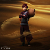 Screenshot på AbyStyle Super Figure Collection Naruto Shippuden Gaara 1/10 Scale Figure