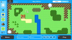 Screenshot på RPG Maker With