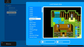 Screenshot på RPG Maker With