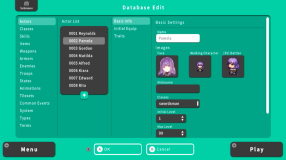 Screenshot på RPG Maker With