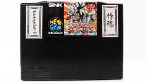 Screenshot på Samurai Spirits (Japansk version)