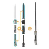 Screenshot på Star Wars Lightsaber Forge Ahsoka Tano White Electronic Lightsaber