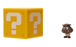 Screenshot på Jakks The Super Mario Bros Movie Mini Figure with Question Block Goomba