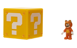 Screenshot på Jakks The Super Mario Bros Movie Mini Figure with Question Block Tanooki Mario