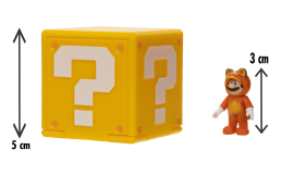 Screenshot på Jakks The Super Mario Bros Movie Mini Figure with Question Block Tanooki Mario