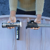 Screenshot på Star Wars Lightsaber Forge Mandalorian Darksaber Black Electronic Lightsaber