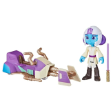 Screenshot på Star Wars Young Jedi Adventures Action Figure Lys Solay & Speedbike