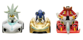 Screenshot på Jakks Sonic the Hedgehog Die-Cast Vehicles 3-Pack (Dr.Eggman, Sonic & Silver)