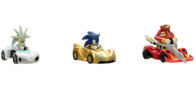 Screenshot på Jakks Sonic the Hedgehog Die-Cast Vehicles 3-Pack (Dr.Eggman, Sonic & Silver)