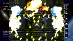 Screenshot på Radiant Silvergun