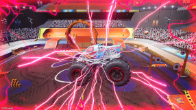 Screenshot på Hot Wheels Monster Trucks Stunt Mayhem