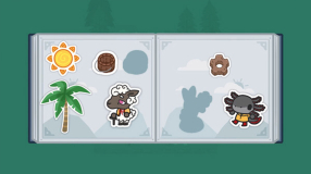 Screenshot på A Tiny Sticker Tale - Magic Book Edition