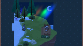 Screenshot på A Tiny Sticker Tale - Magic Book Edition