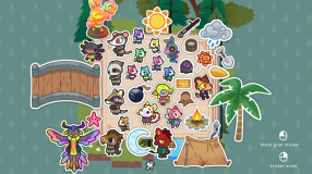 Screenshot på A Tiny Sticker Tale - Magic Book Edition