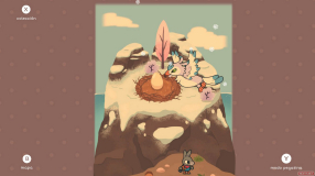 Screenshot på A Tiny Sticker Tale - Magic Book Edition