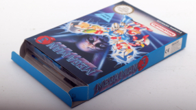 Screenshot på Mega Man 3 (inkl. Skyddsbox & Tysk version)
