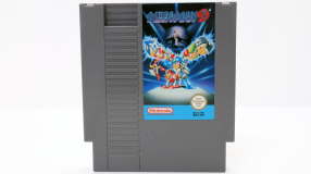 Screenshot på Mega Man 3 (inkl. Skyddsbox & Tysk version)