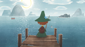 Screenshot på Snufkin Snusmumriken Mumindalens Melodi
