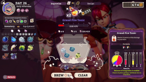 Screenshot på Potionomics Masterwork Edition