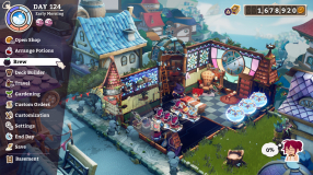 Screenshot på Potionomics Masterwork Edition