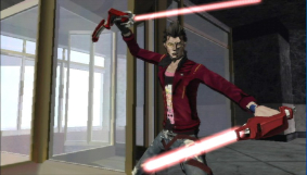 Screenshot på No More Heroes 2 Desperate Struggle (Nytt)