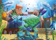 Screenshot på Ravensburger Minecraft Mosaic Pussel (1000 bitar)
