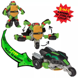 Screenshot på Teenage Mutant Ninja Turtles Mutant Mayhem Transformer Turtle - Raphael