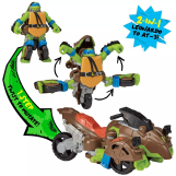 Screenshot på Teenage Mutant Ninja Turtles Mutant Mayhem Transformer Turtle - Leonardo