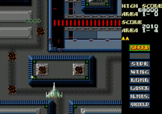 Screenshot på Slap Fight MD - Collectors Edition