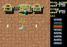 Screenshot på Slap Fight MD - Collectors Edition