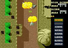 Screenshot på Slap Fight MD - Collectors Edition