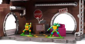 Screenshot på Teenage Mutant Ninja Turtles Die Cast Nano Scene Turtle Lair