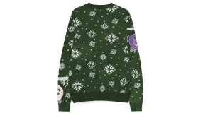 Screenshot på Nintendo Pokemon X-Mas Balls Stickad Jultröja Grön (Extra Small)