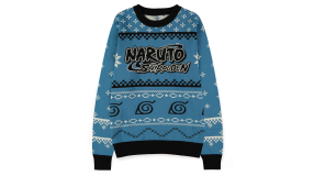 Screenshot på Naruto Shippuden Stickad X-Mas Jultröja Blå (Medium)