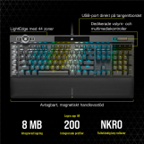 Screenshot på Corsair Gaming K100 RGB Optical Mechanical Gaming Keyboard (Nordisk)
