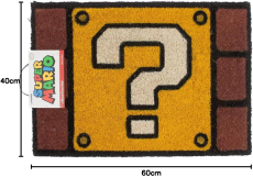 Screenshot på Super Mario Question Mark Block Dörrmatta