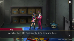 Screenshot på Ace Attorney Investigations Collection (Asiatisk Version)