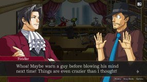 Screenshot på Ace Attorney Investigations Collection (Asiatisk Version)