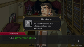 Screenshot på Ace Attorney Investigations Collection (Asiatisk Version)
