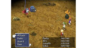 Screenshot på Final Fantasy III (3) (Nytt)