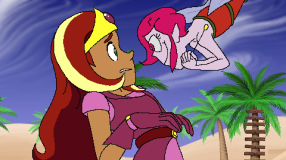 Screenshot på Arzetta - The Jewel of Faramore